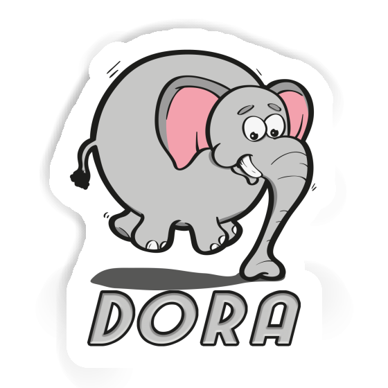 Sticker Dora Jumping Elephant Sticker Dora Jumping Elephant Image