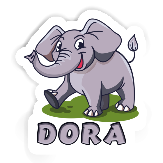 Dora Sticker Elephant Laptop Dora Sticker Elephant Laptop Image