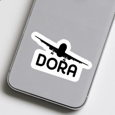 Dora Sticker Airplane Laptop Image