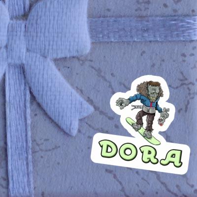 Snowboarder Aufkleber Dora Snowboarder Aufkleber Dora Image