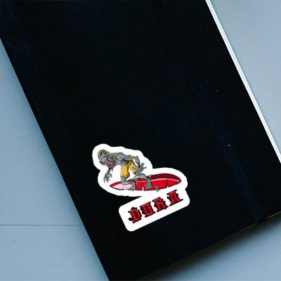 Sticker Surfer Dora Laptop Image