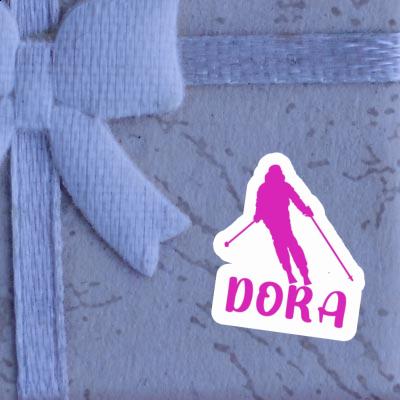 Sticker Skifahrerin Dora Notebook Sticker Skifahrerin Dora Gift package Image