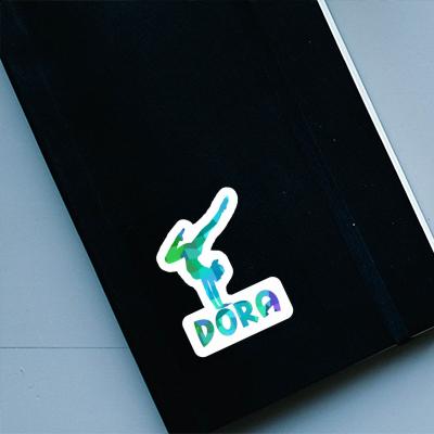 Yoga-Frau Aufkleber Dora Yoga-Frau Aufkleber Dora Image
