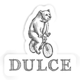 Sticker Dulce Bicycle rider Image