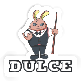 Sticker Billiards Player Dulce Image