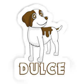 Bretagne chien Autocollant Dulce Image