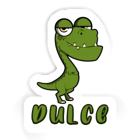 Dulce Sticker Dinosaur Image