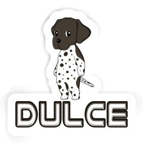 Dulce Autocollant Chien de chasse Image