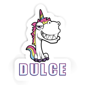 Sticker Grinning Unicorn Dulce Image