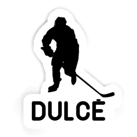 Sticker Hockey Player Dulce Image