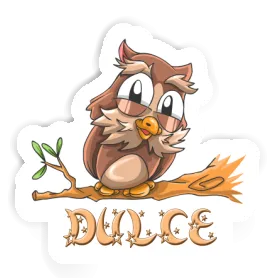 Dulce Sticker Owl Image