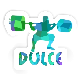 Gewichtheber Aufkleber Dulce Image