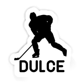 Dulce Sticker Hockey Player Image