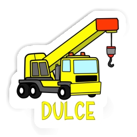 Sticker Truck crane Dulce Image