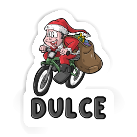 Sticker Dulce Bicycle Rider Image