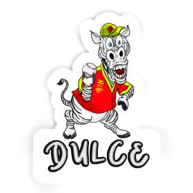 Sticker Dulce Baseball Player Image