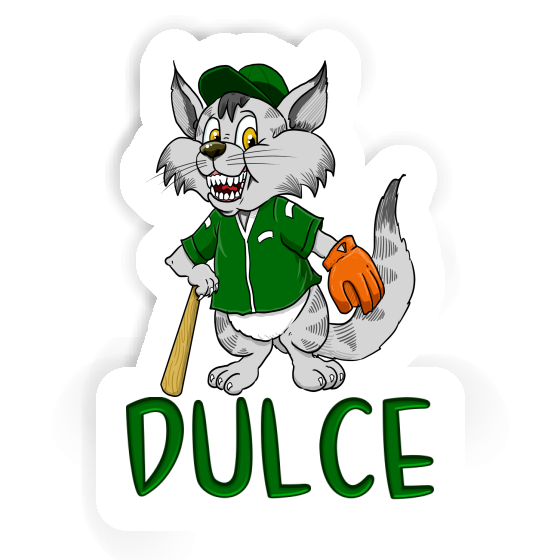 Dulce Sticker Baseball Cat Notebook Dulce Sticker Baseball Cat Gift package Image