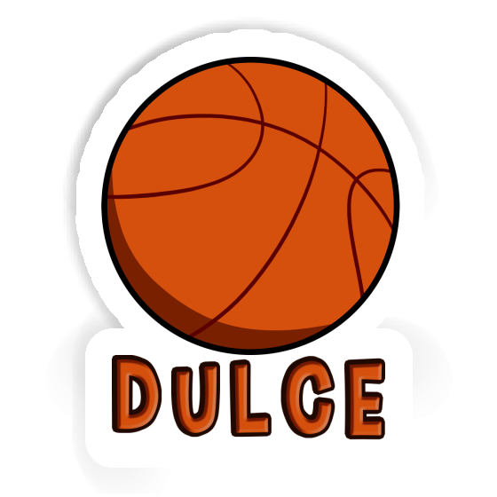 Sticker Basketball Ball Dulce Notebook Image