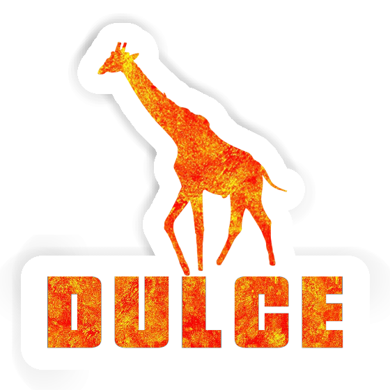 Giraffe Sticker Dulce Notebook Giraffe Sticker Dulce Gift package Image