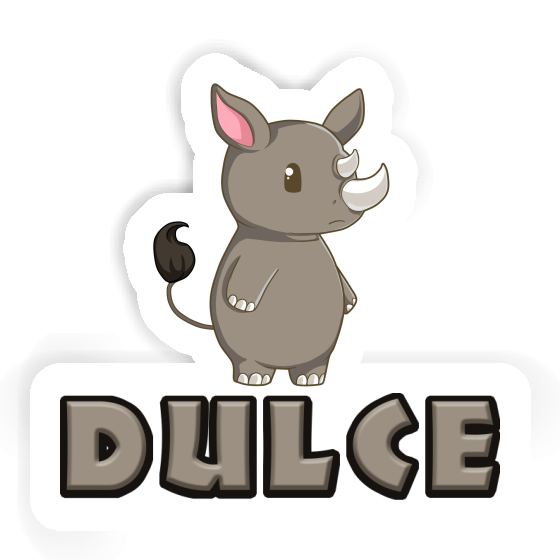Sticker Dulce Rhino Notebook Sticker Dulce Rhino Notebook Image