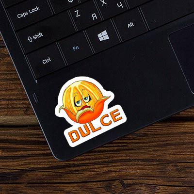 Dulce Autocollant Orange Gift package Image