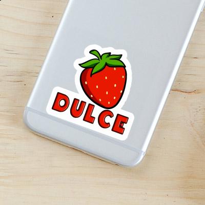 Dulce Aufkleber Erdbeere Gift package Image