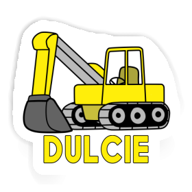 Sticker Dulcie Excavator Image