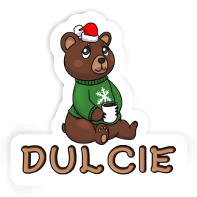 Sticker Dulcie Christmas Bear Image