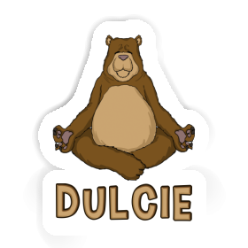 Sticker Yoga Bear Dulcie Image