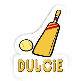 Sticker Cricket Bat Dulcie Image