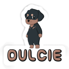 Rottweiler Sticker Dulcie Image