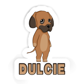 Dulcie Sticker German Mastiff Image