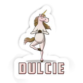 Sticker Yoga Unicorn Dulcie Image