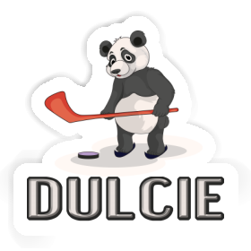 Dulcie Sticker Ice Hockey Panda Image