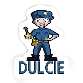 Electrician Sticker Dulcie Image