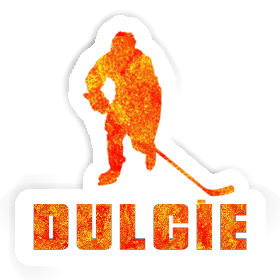 Hockey Player Sticker Dulcie Image