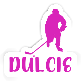 Dulcie Sticker Hockey Player Image