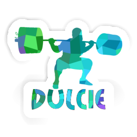 Dulcie Sticker Weightlifter Image