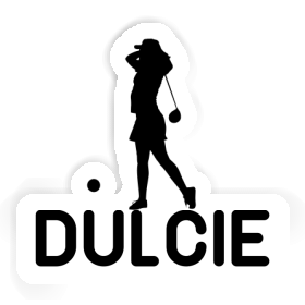 Golfer Sticker Dulcie Image