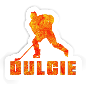 Dulcie Sticker Hockey Player Image