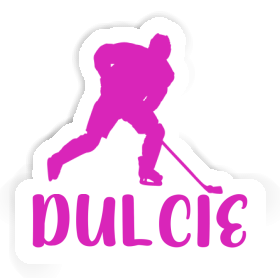 Sticker Dulcie Hockey Player Image