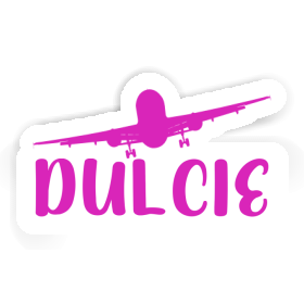 Dulcie Sticker Airplane Image