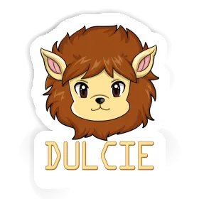 Sticker Dulcie Lion Image