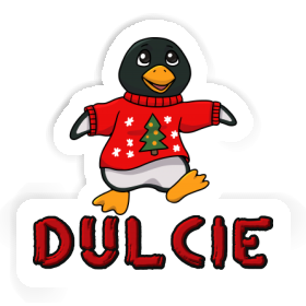 Sticker Christmas Penguin Dulcie Image