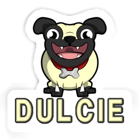 Pug Sticker Dulcie Image