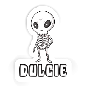 Dulcie Sticker Skeleton Image