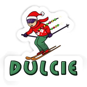 Sticker Dulcie Skier Image