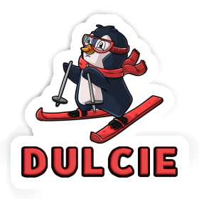 Dulcie Sticker Skier Image