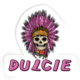 Sticker Dulcie Ladys Skull Image