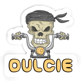 Sticker Dulcie Motorbike Rider Image